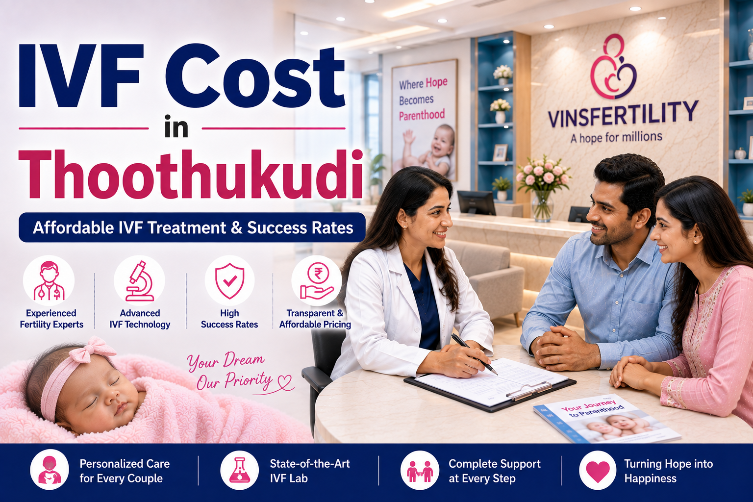 IVF Cost in Thoothukudi 2026 | Top Fertility Centres | Success Rate